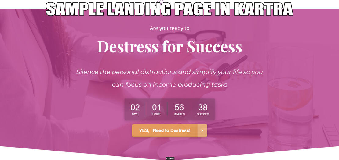 Sample Kartra Landing Page